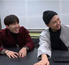 防弹少年团Rap Monster与J-Hope惊喜出演《花美男Bromance》