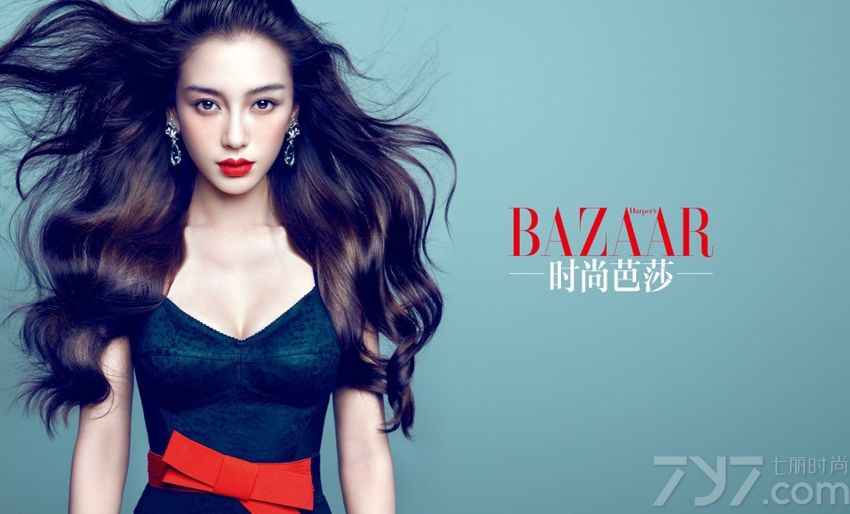 Angelababy，中文名杨颖，出生于上海，13岁时移居香港，有1/4德国血统，著名影星、模特，“新四小花旦”之一。参加周杰伦《世界巡回演唱会香港站》担任其中一位舞蹈员。杨颖以其时尚靓丽的外形、活泼可爱的性格深受观众喜爱，有“宅男女神”、“潮流教主”之称，日本传媒更是封她为「香港女神」。
