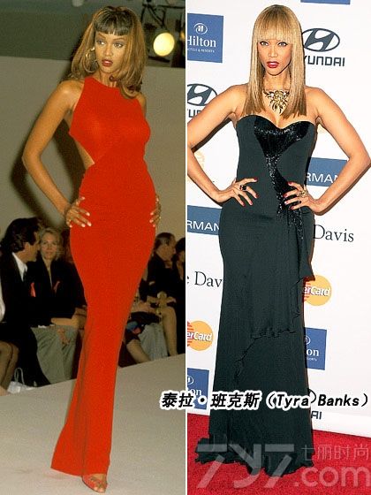 超级名模从辛迪·克劳馥（Cindy Crawford）到克里斯蒂·布琳克莉（Christie Brinkley）再到凯特·摩丝（Kate Moss）凭借她们上镜的面孔以及完美的身材连赚几百万美元，但赚再多的钱也买不回青春容颜，唯有感叹岁月不饶人了！一起来看看她们如今与以往的对比照。