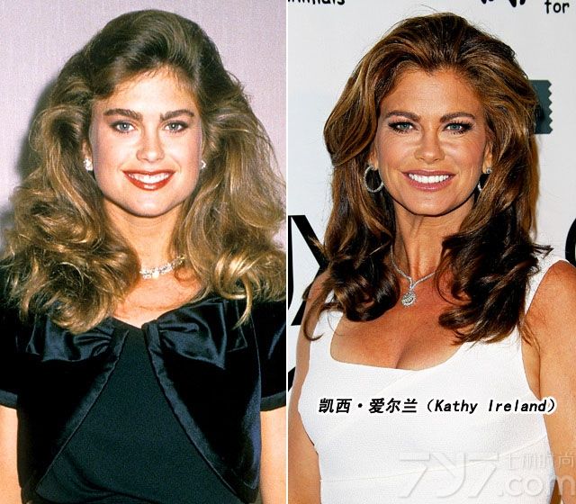 超级名模从辛迪·克劳馥（Cindy Crawford）到克里斯蒂·布琳克莉（Christie Brinkley）再到凯特·摩丝（Kate Moss）凭借她们上镜的面孔以及完美的身材连赚几百万美元，但赚再多的钱也买不回青春容颜，唯有感叹岁月不饶人了！一起来看看她们如今与以往的对比照。