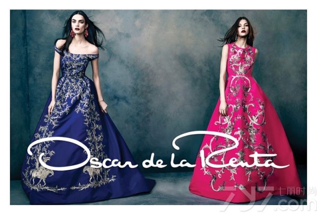 Oscar de la Renta 2013秋冬时尚女装广告大片 ，由超模蝴蝶夫人Patrycja Gardygajlo,俄罗斯模特新秀凯特·B (Kate Bogucharskaia)以及Iris Van Berne 联合演绎，顶级名人摄影师Norman Jean Roy掌镜。奥斯卡·德拉伦塔是备受社交界尊崇的时装品牌，经营的时装品类繁多，其中高级时装和晚礼服最为有名。