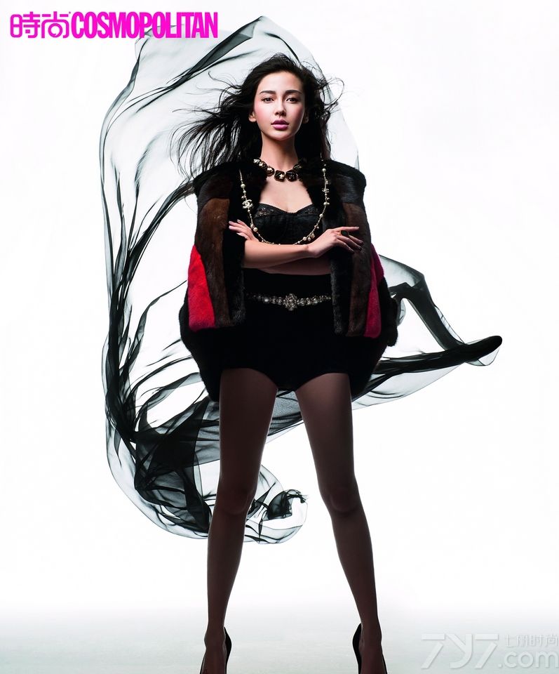 <p>Angelababy“双面”登封面 天使VS魔鬼</p>