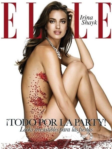 <p>C罗女友伊莉娜·莎伊克受邀拍摄《ELLE》杂志封面2011年12月号刊，这位全球著名的<a style=