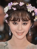 戛纳电影节范冰冰花仙子,戛纳电影节明星妆容,戛纳电影节angelababy