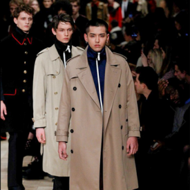 burberry2016秋冬男装发布